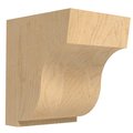 Designs Of Distinction Large Simplicity Corbel - White Oak 01607004WK1